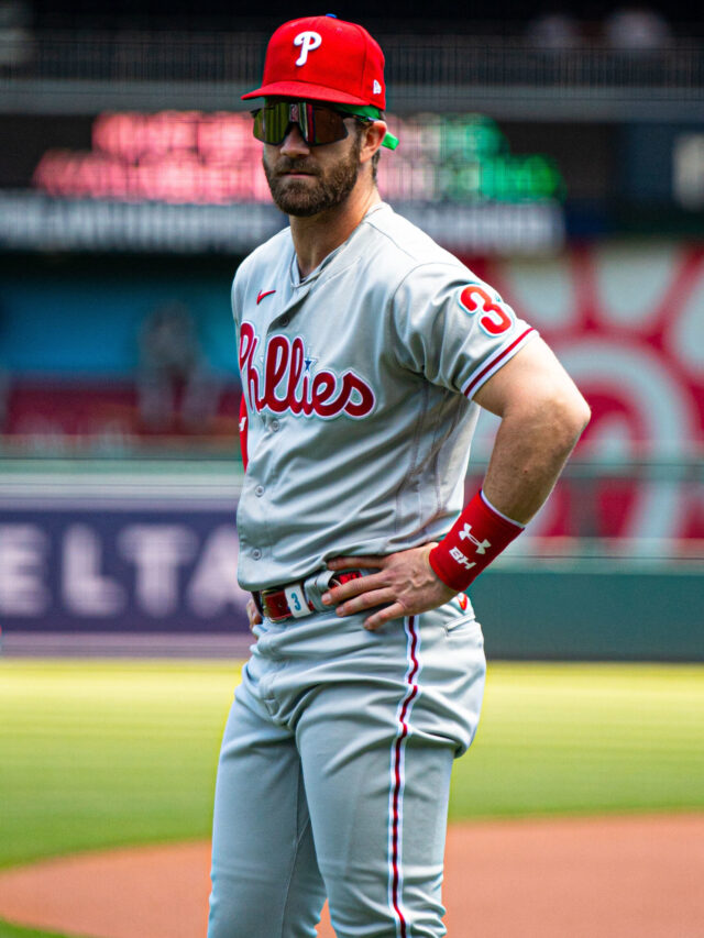 Bryce_Harper_Stare_Down_Pregame_from_Nationals_vs._Phillies_at_Nationals_Park,_May_13th,_2021